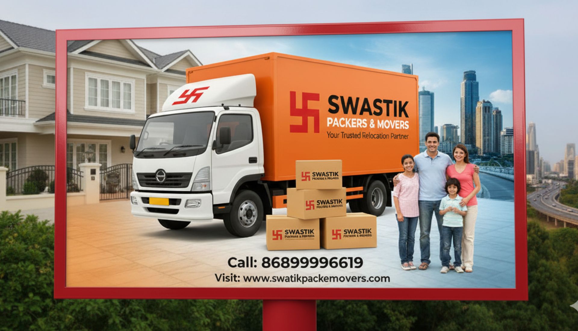 Swastik Movers Banner